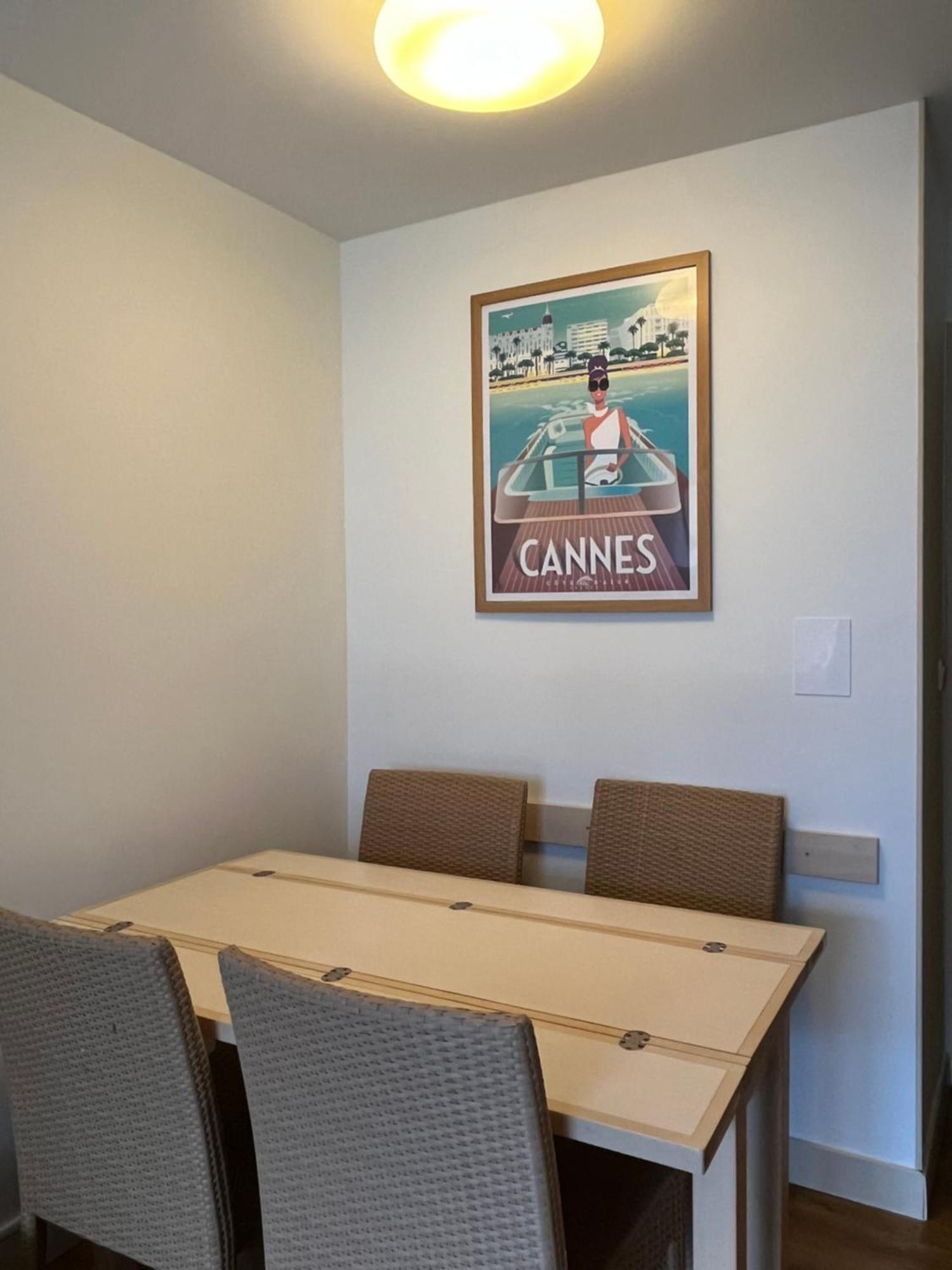 Superbe Appartement Une Chambre Vue Mer Piscine Tennis カンヌ エクステリア 写真